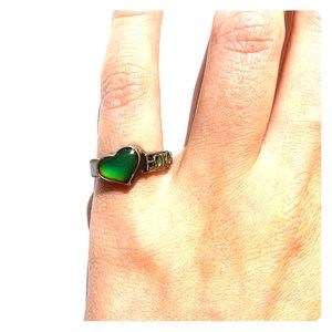 Vintage Forever Heart Mood Ring